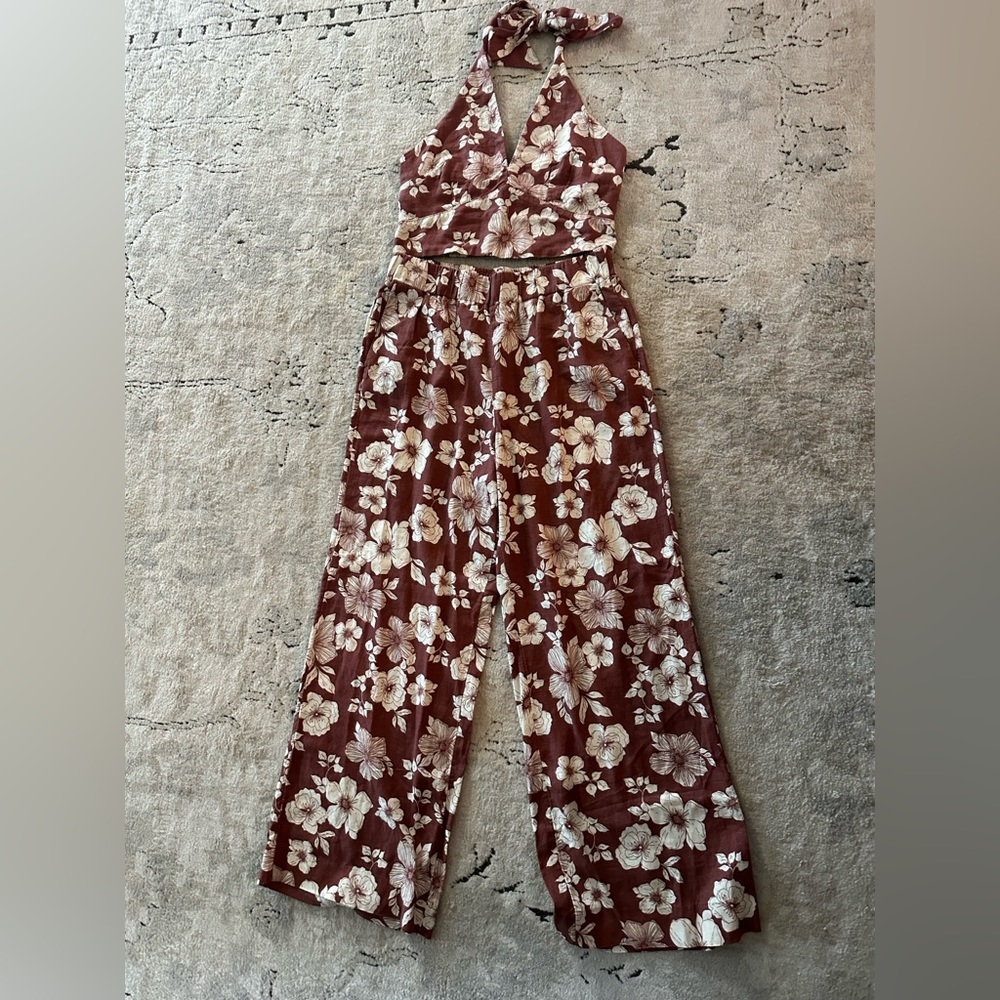 Abercrombie and fitch linen set